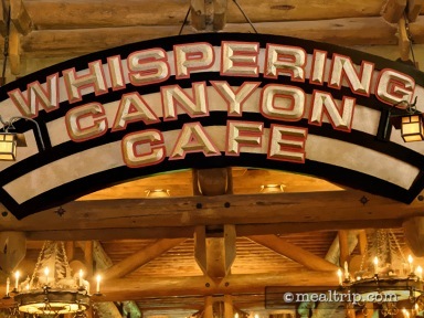 Whispering Canyon Café Lunch