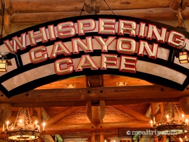 Whispering Canyon Café Dinner