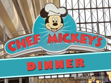 Chef Mickey's Dinner