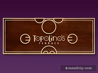 Topolino's Terrace - Dinner