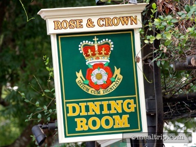 Rose & Crown (Lunch Period Merged with Dinner)