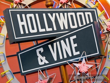 Hollywood & Vine - Character Lunch Buffet
